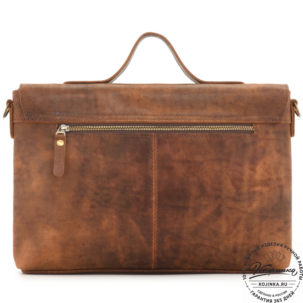 Кожаный портфель "Честер" (коричневый винтаж)